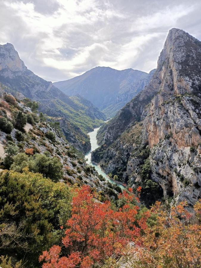 Les Haut Du Lac Sainte-Croix-de-Verdon Eksteriør bilde